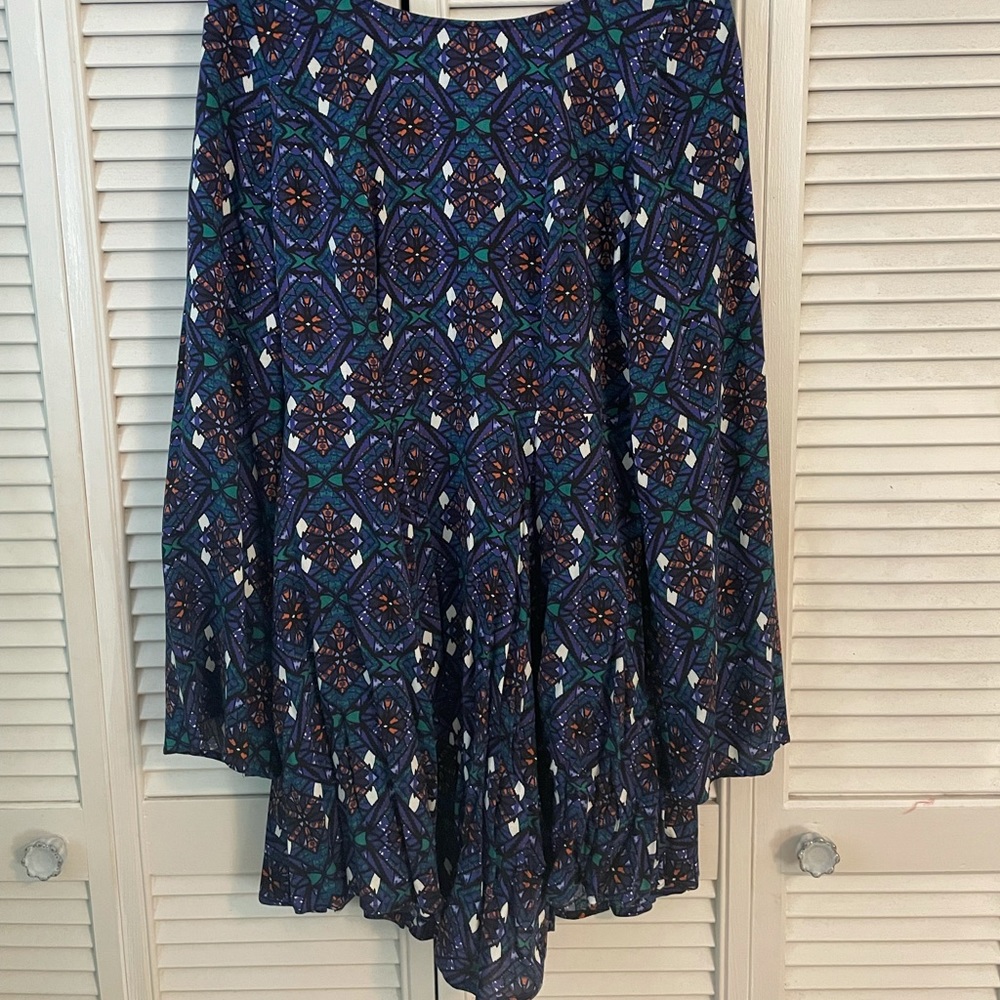 NWOT Patterned Long Sleeve Dress